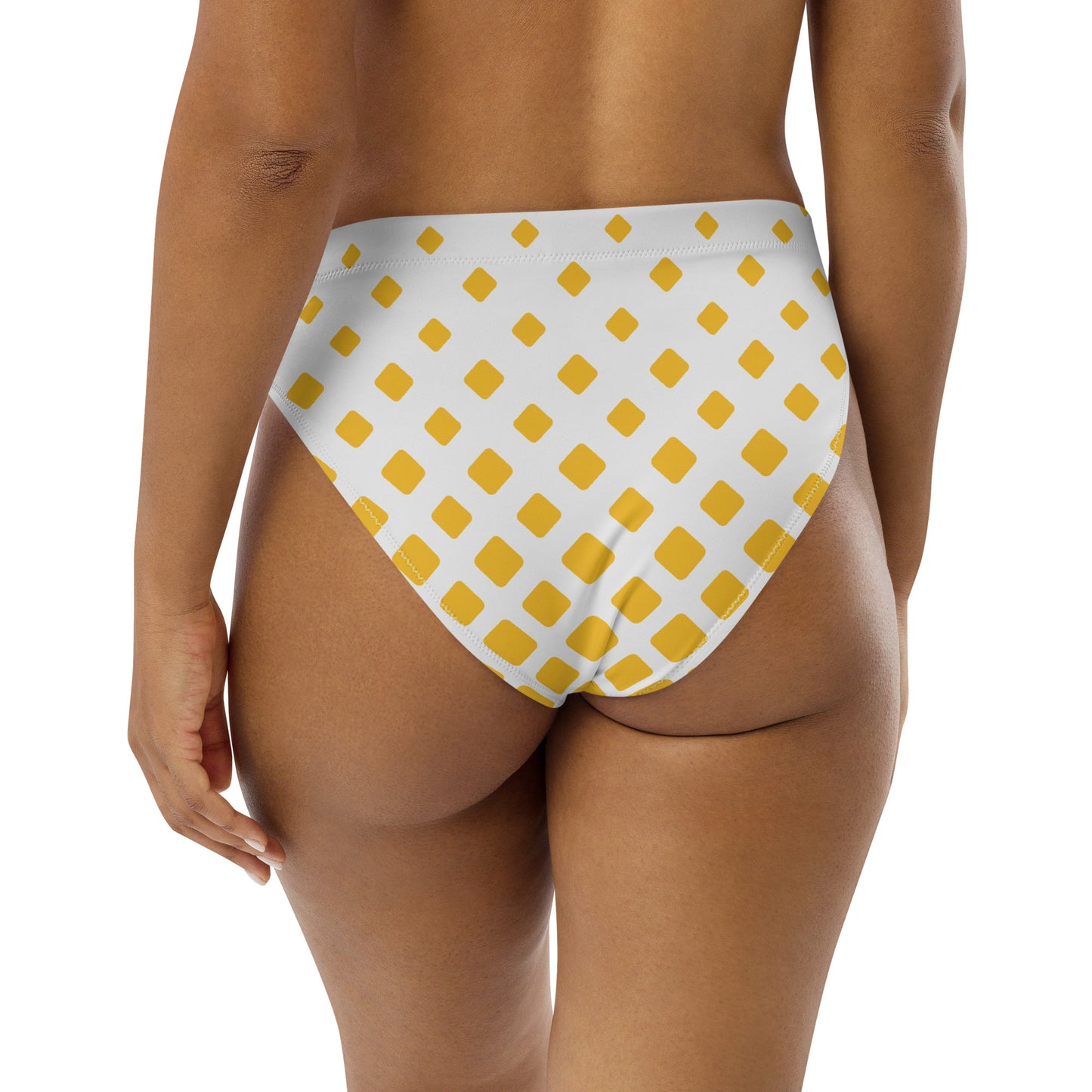 RECYCLED HIGH-WAISTED BIKINI BOTTOM - SUNRISE