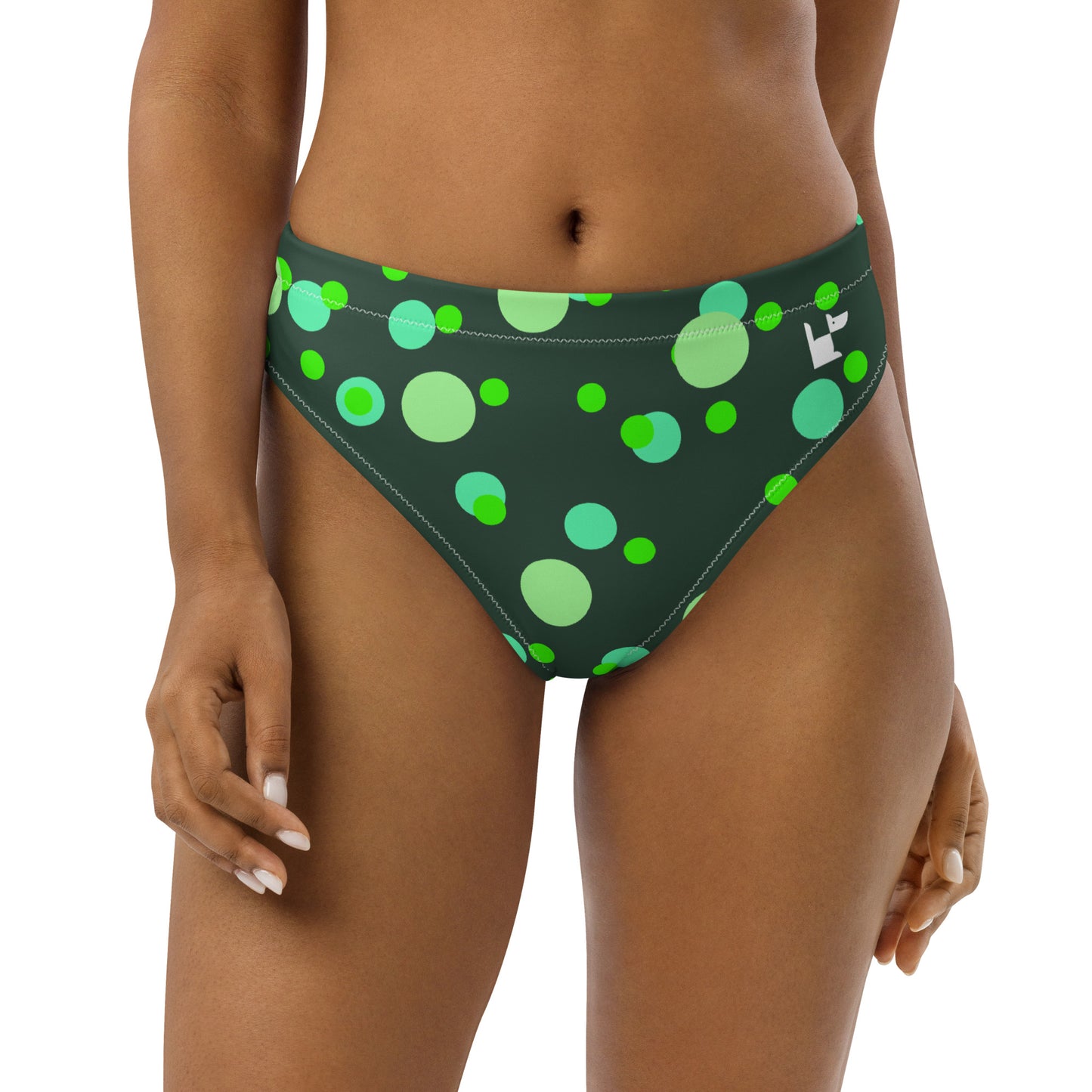 RECYCLED PADDED BIKINI BOTTOM - GREENLAND