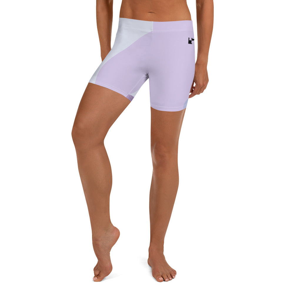 Sports Shorts Women - Digital Lavender