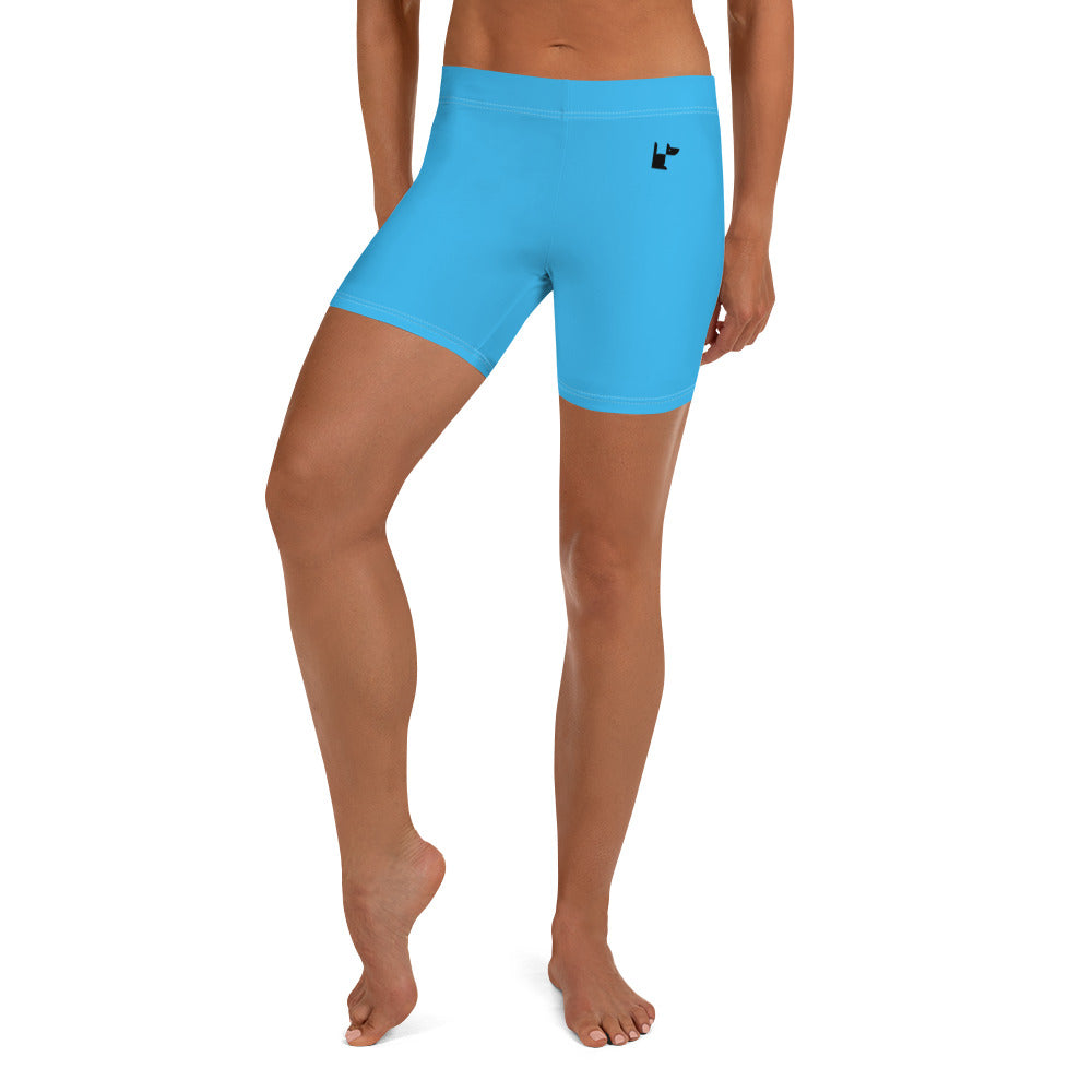 Sports Shorts Women - Sky