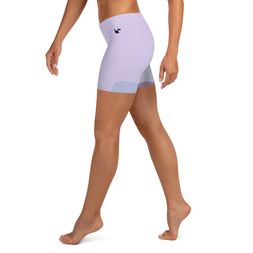 Sports Shorts Women - Digital Lavender
