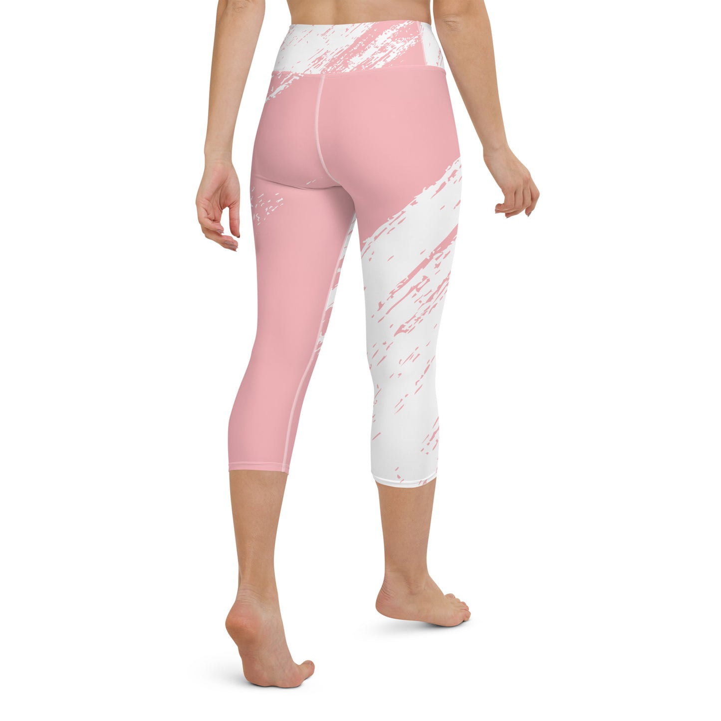 Yoga Capri Leggings - Peaches