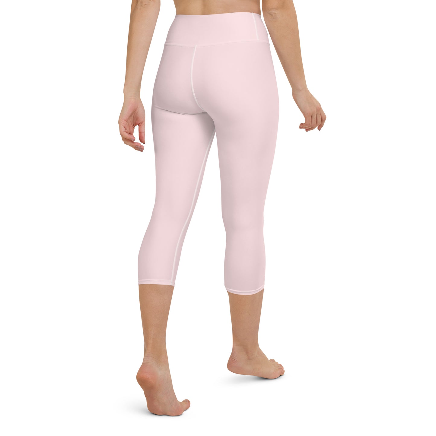 Yoga Capri Leggings - Pink