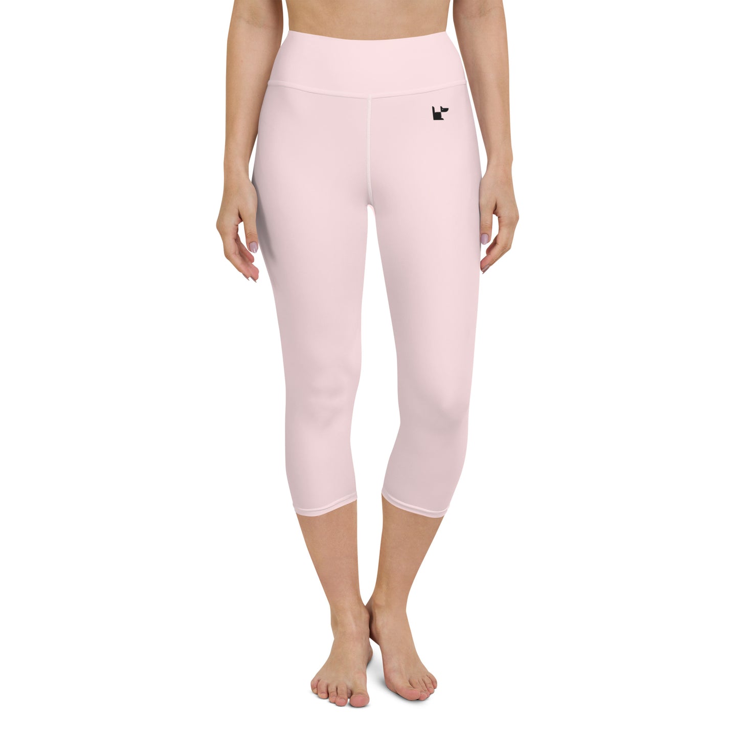 Yoga Capri Leggings - Pink