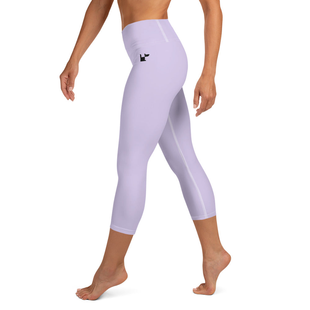 Yoga Capri Leggings - Lavender