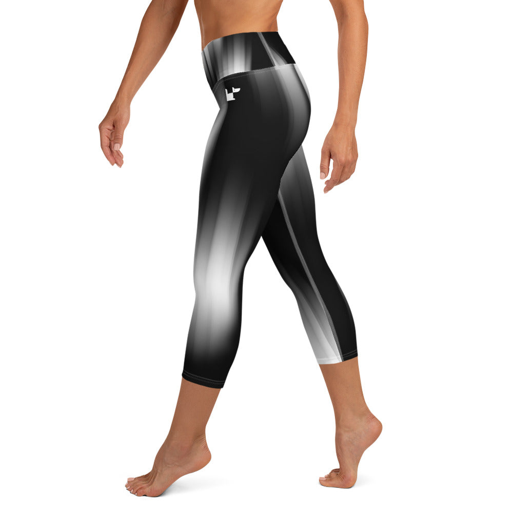 Yoga Capri Leggings - Darkness