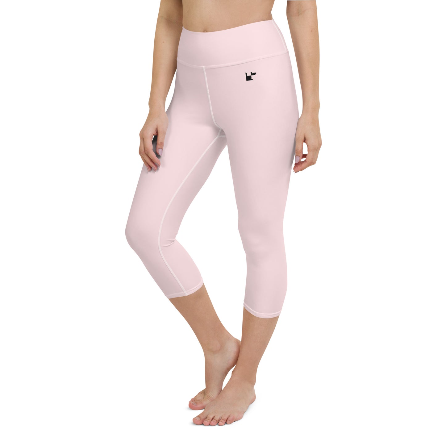 Yoga Capri Leggings - Pink