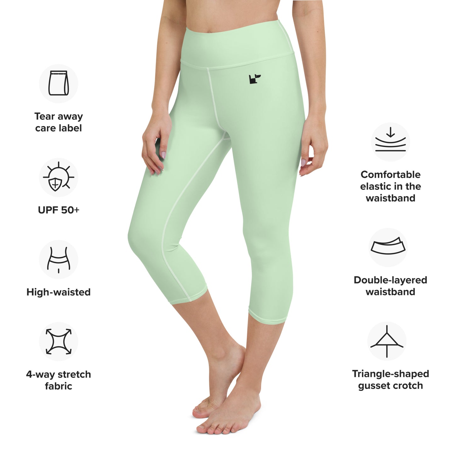 Yoga Capri Leggings - Tara