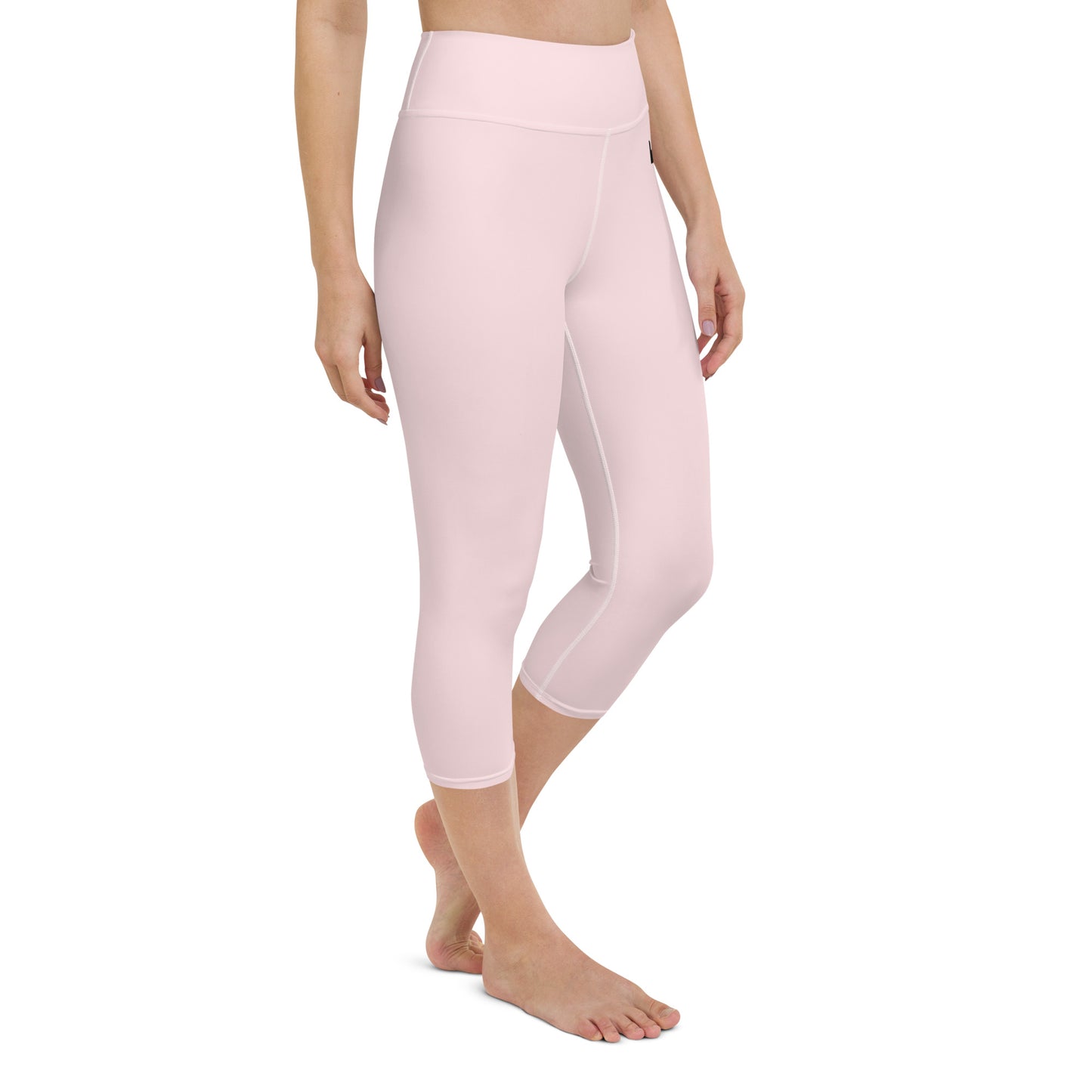 Yoga Capri Leggings - Pink