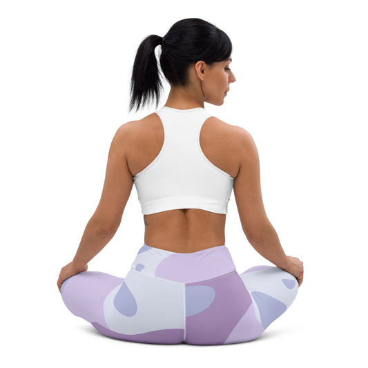 Yoga Leggings - Digital Lavender