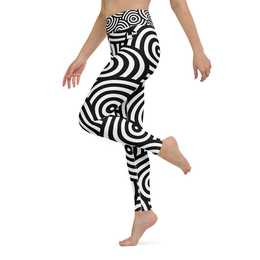 Yoga Leggings - Circles