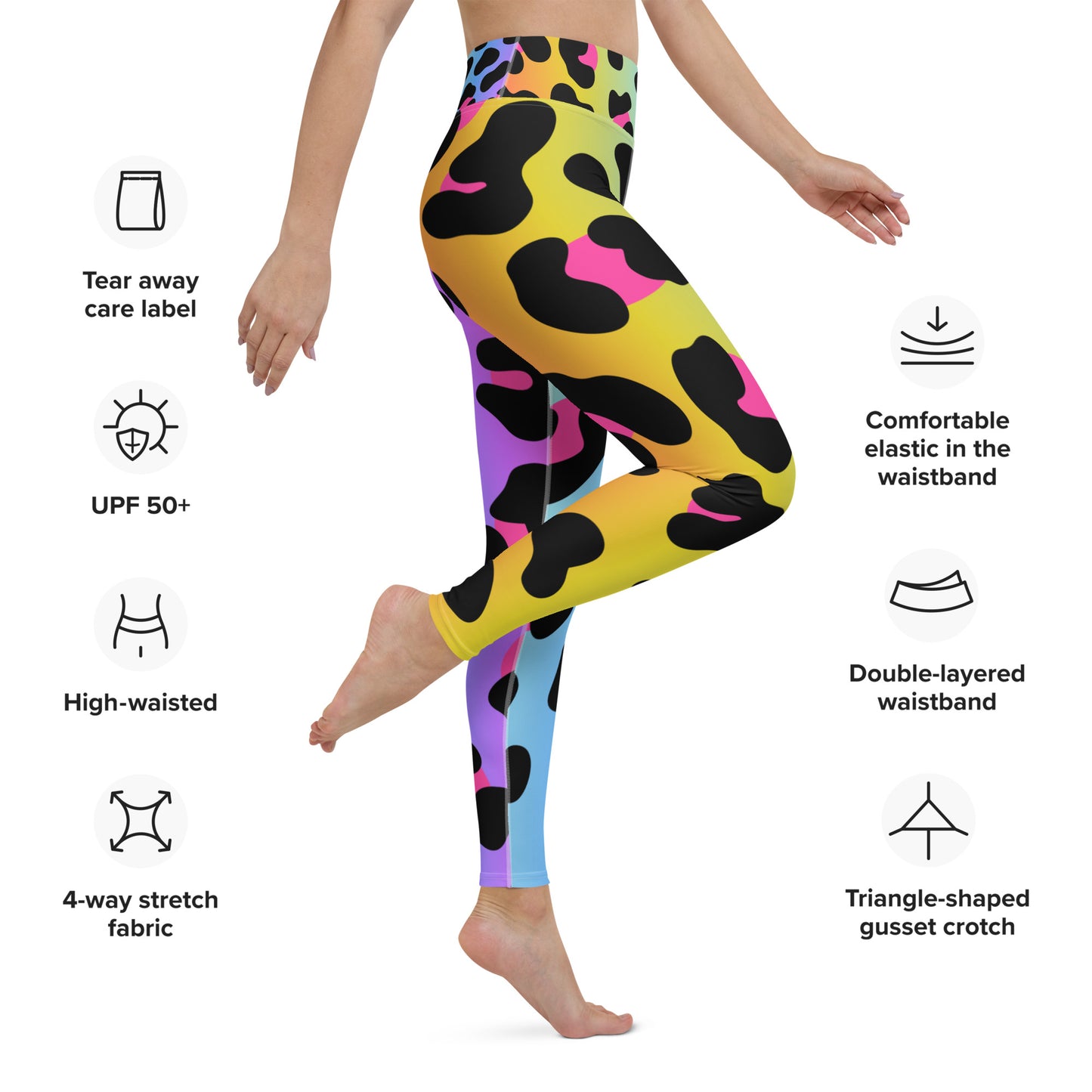 YOGA LEGGINGS - WILD CAT