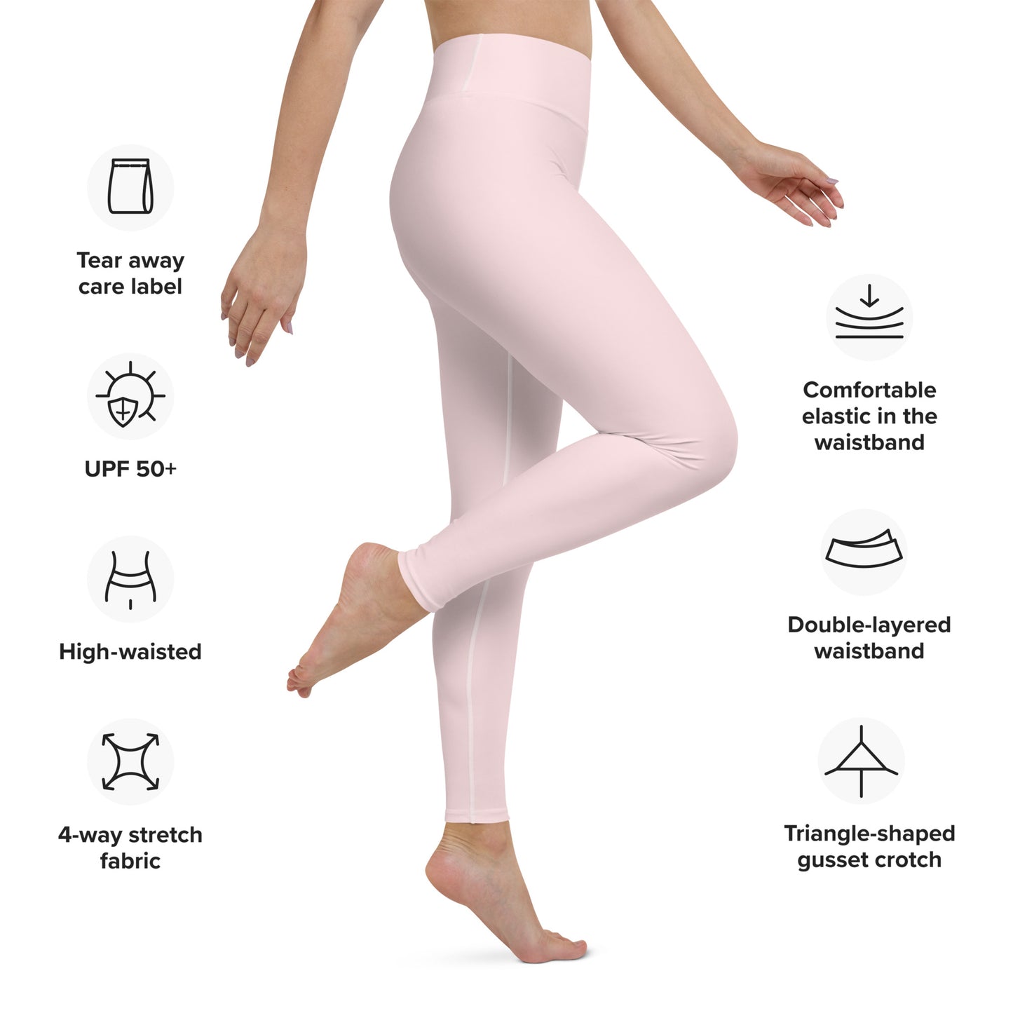 Yoga Leggings - Pink