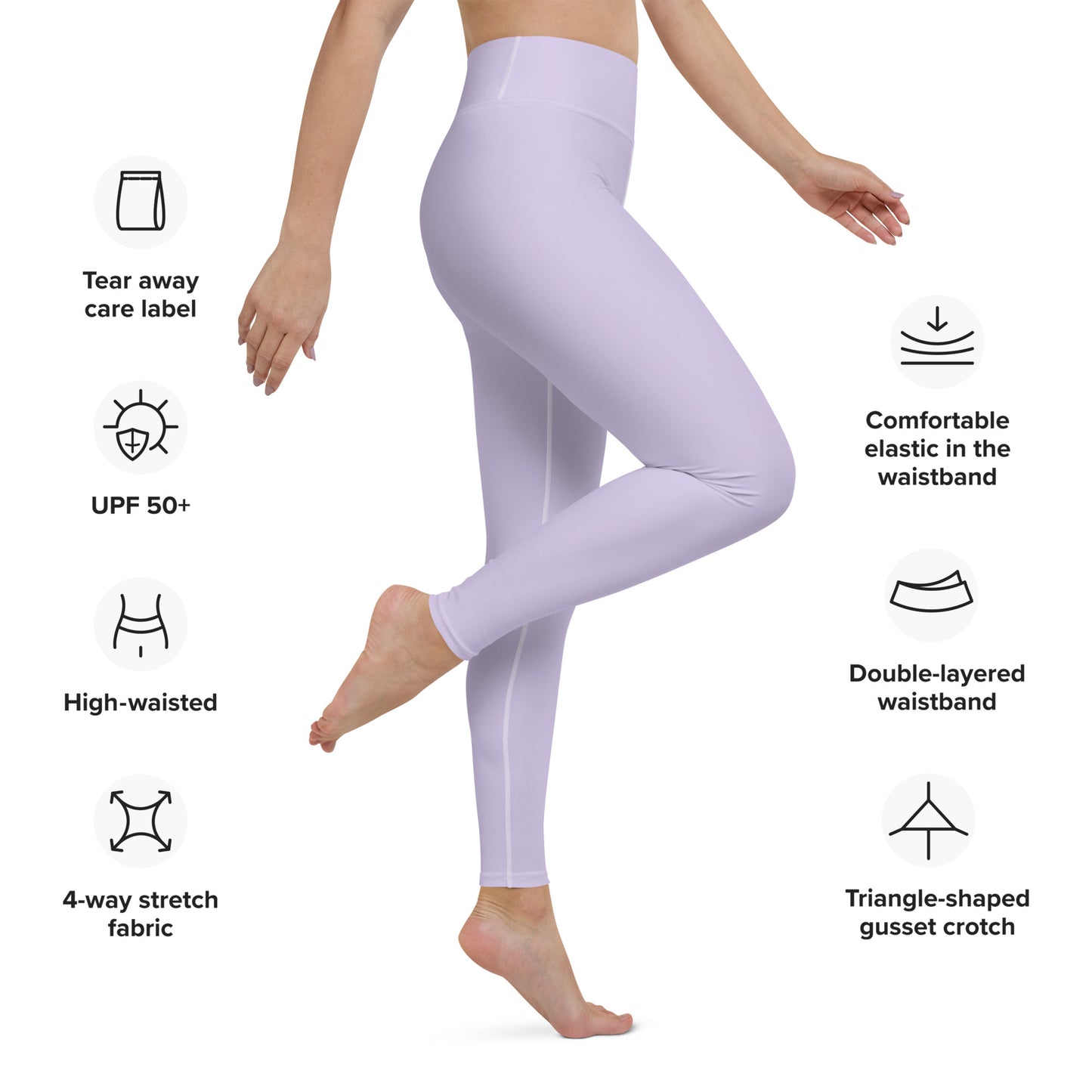 Yoga Leggings - Lavender