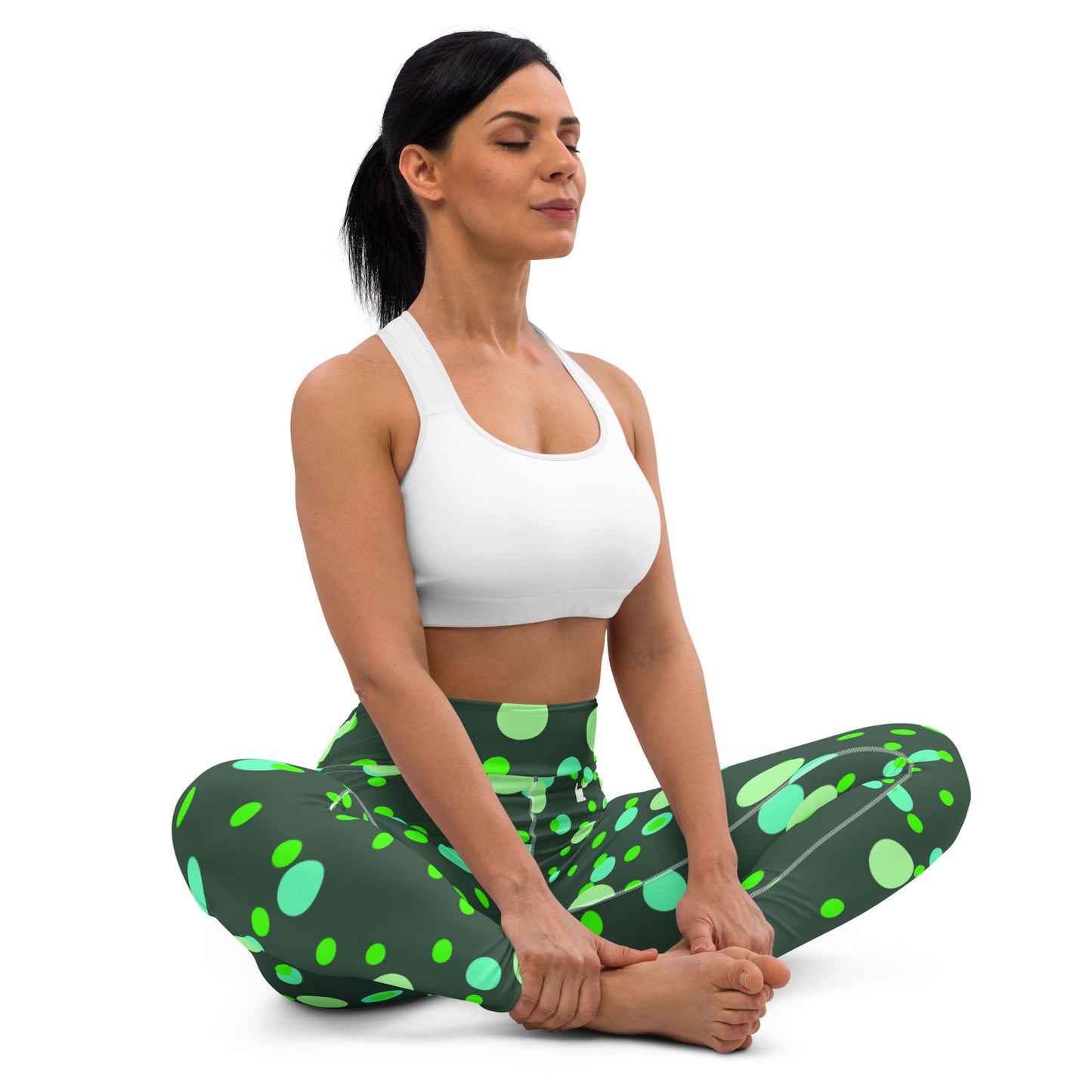 YOGA LEGGINGS - GREENLAND